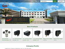 Tablet Screenshot of goe.com.tw